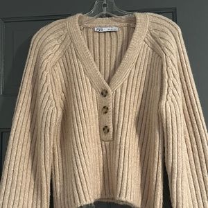 Zara cropped sweater